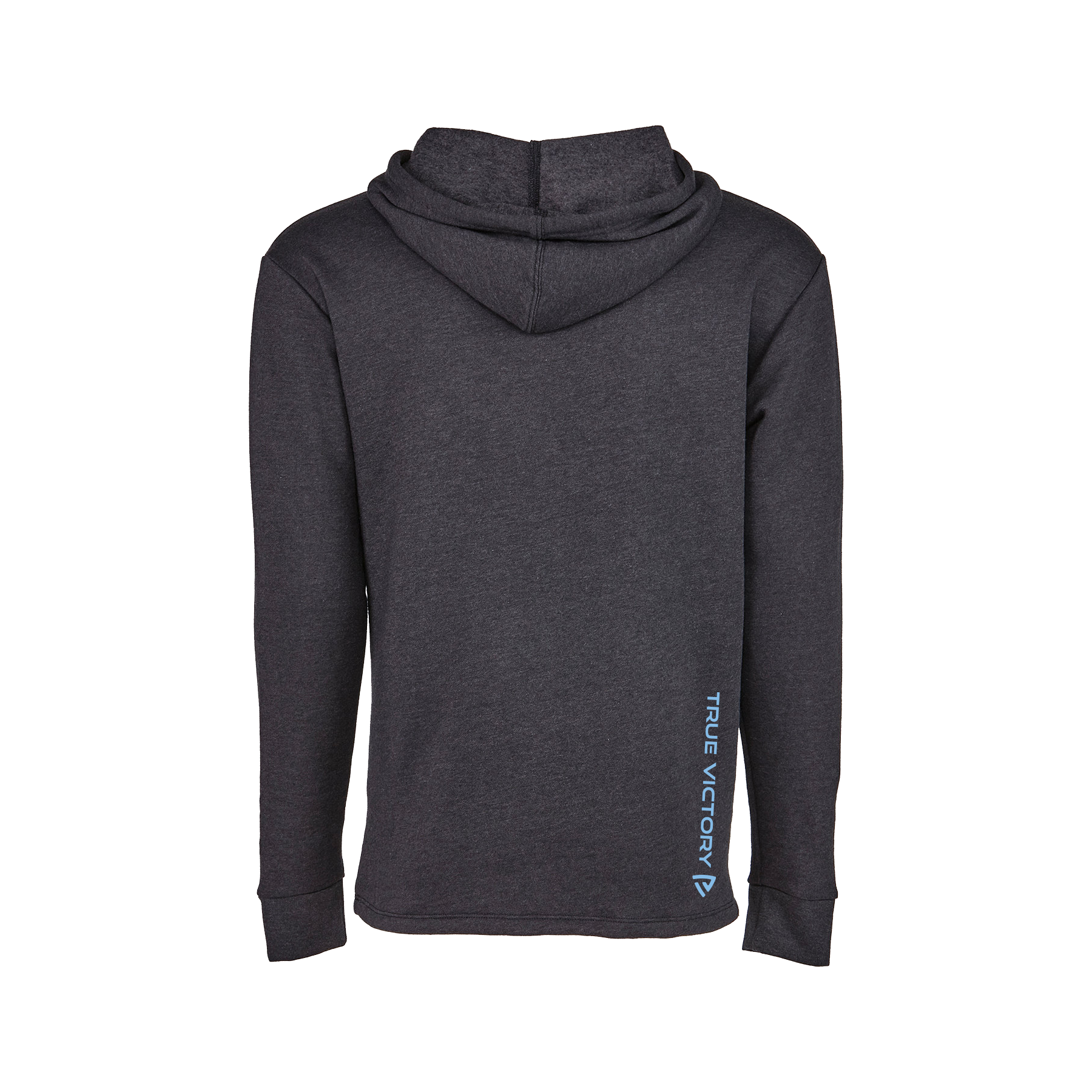 Women's RU True Black Heathered Hoodie