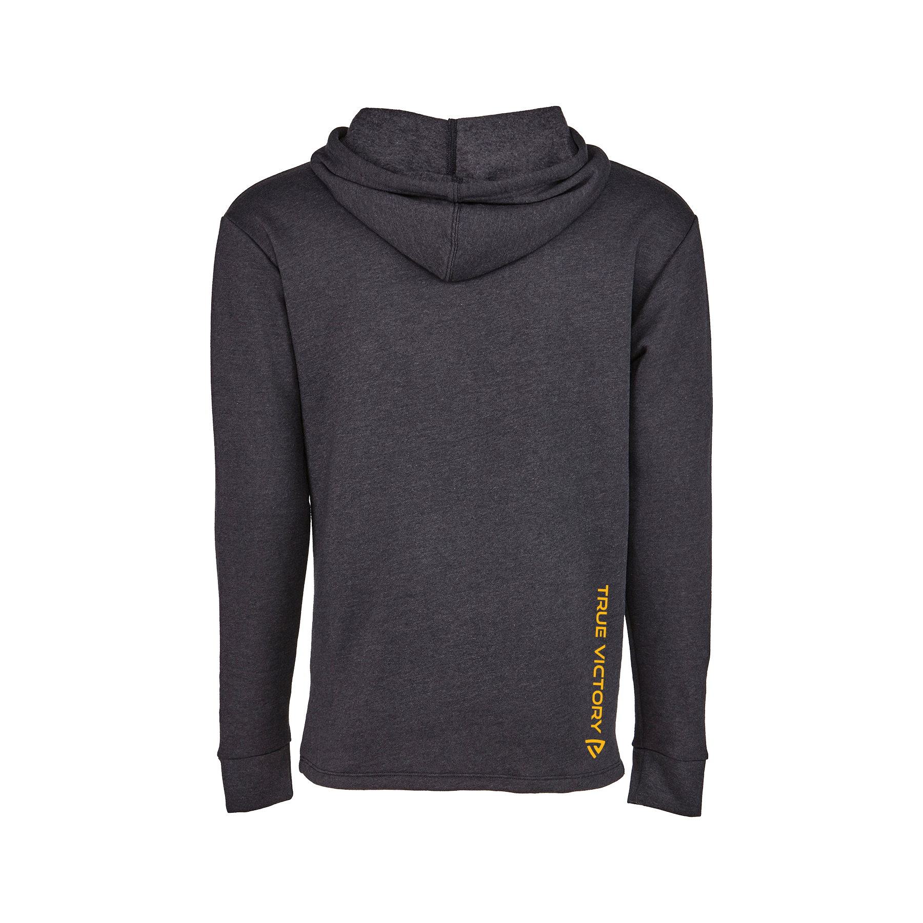 Women's RU True Black Heathered Hoodie