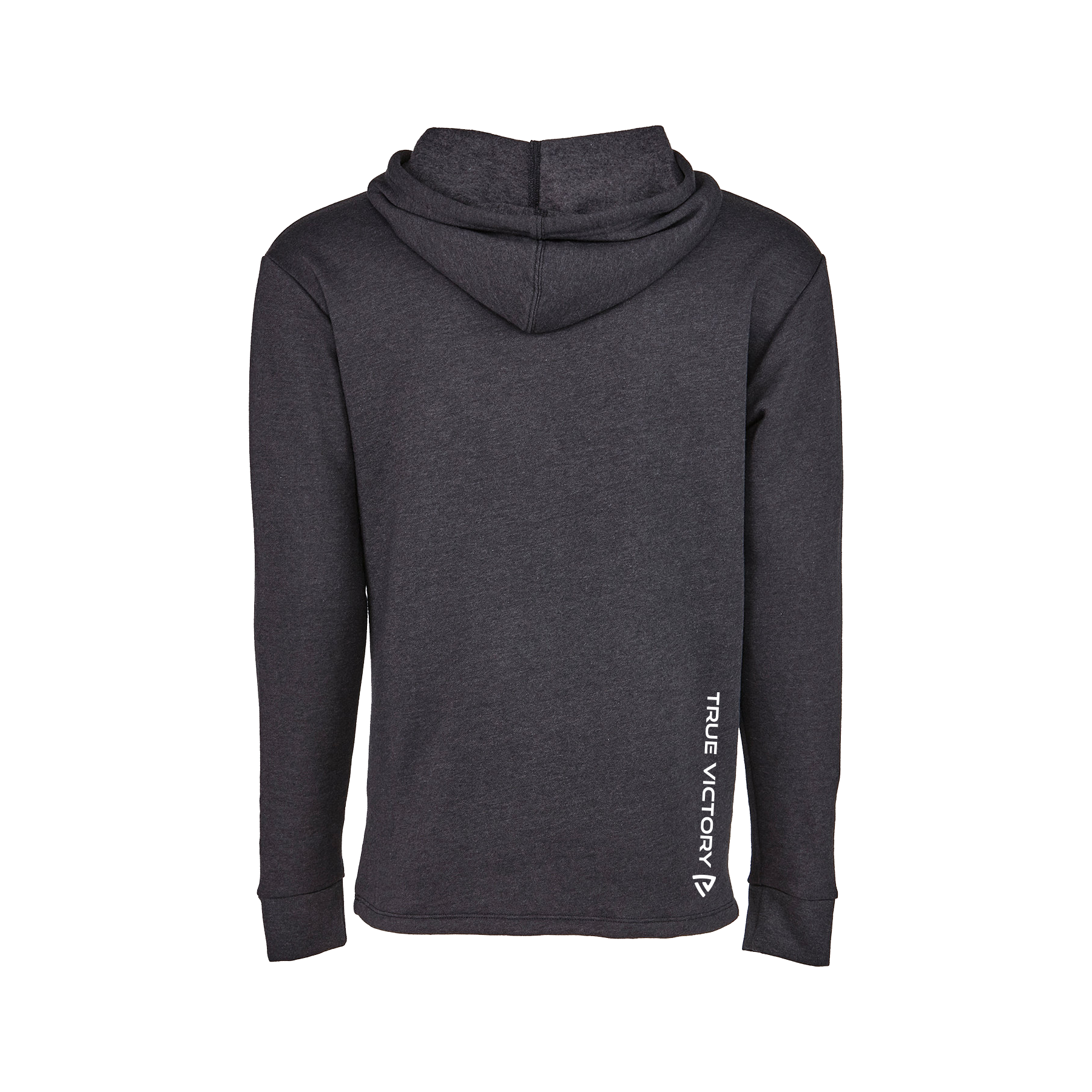 Men's RU True Black Heathered Hoodie