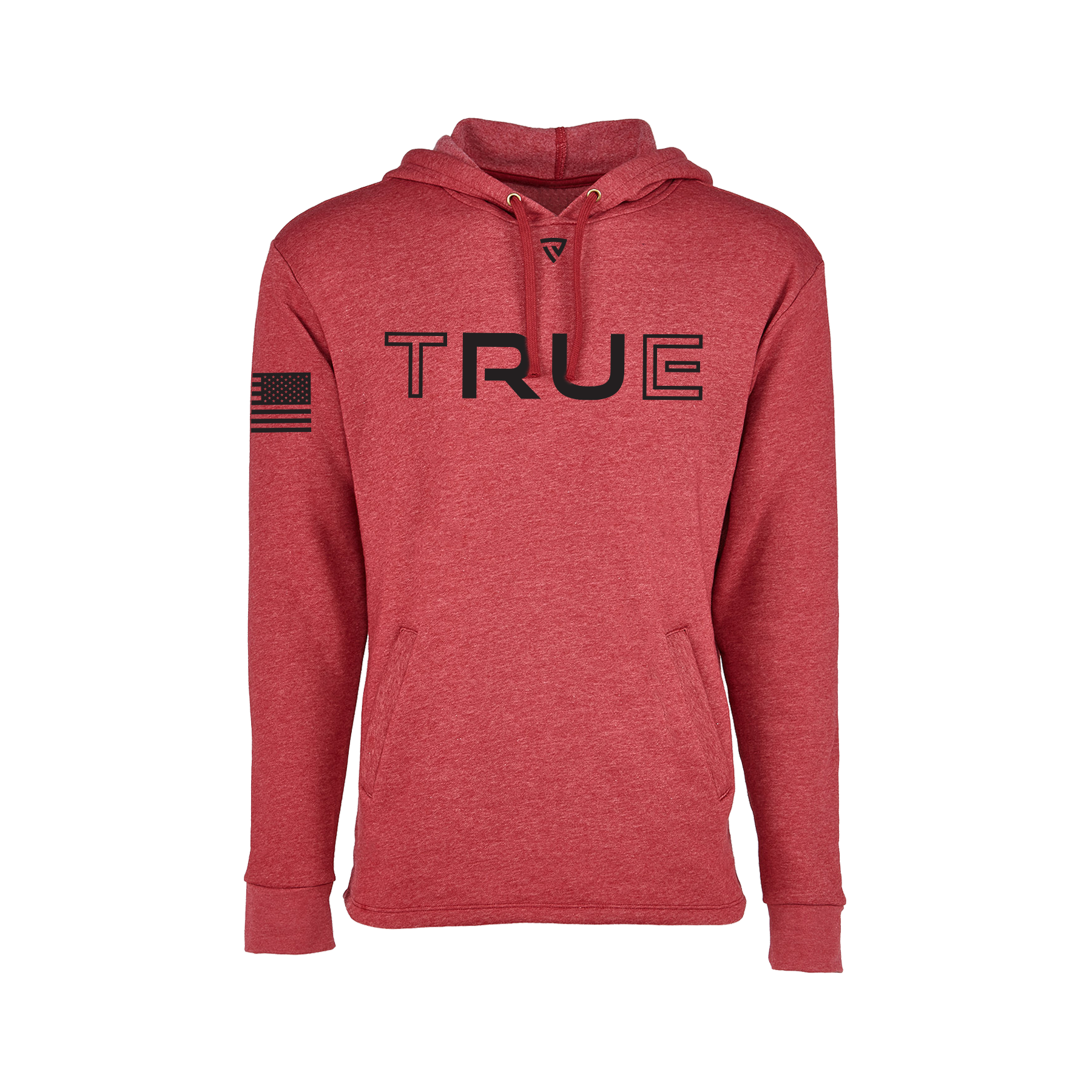 Men's RU True Cardinal Heathered Hoodie