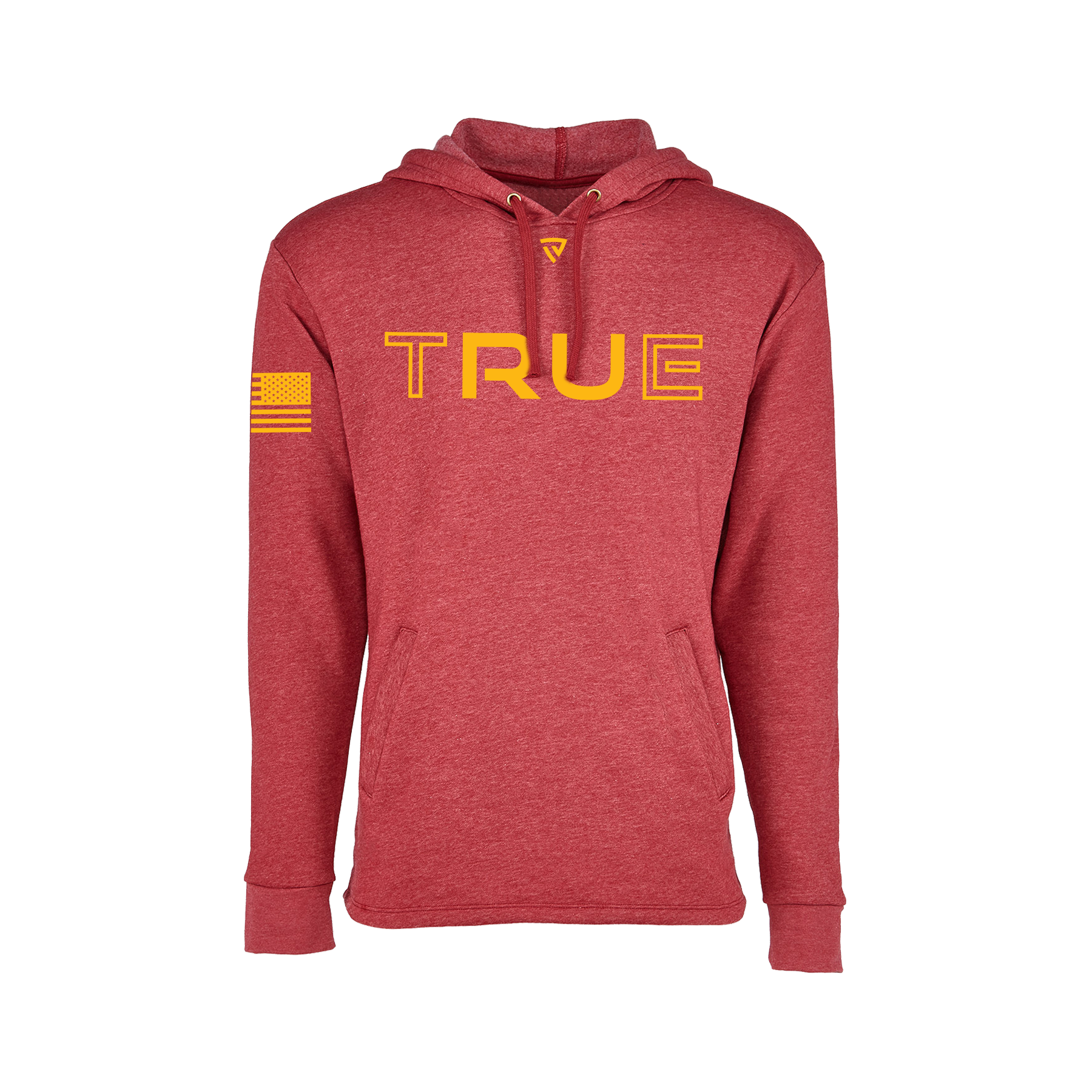 Men's RU True Cardinal Heathered Hoodie