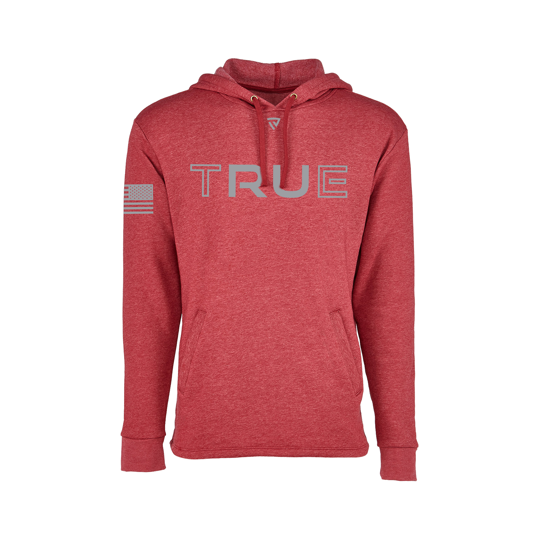 Men's RU True Cardinal Heathered Hoodie