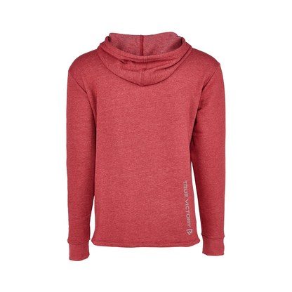 Women's RU True Cardinal Heathered Hoodie