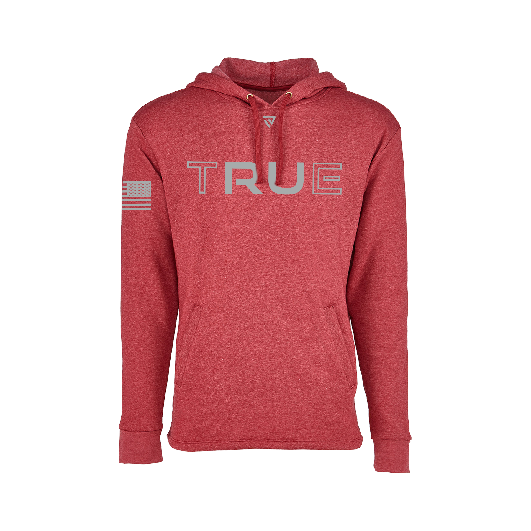 Men's RU True Cardinal Heathered Hoodie