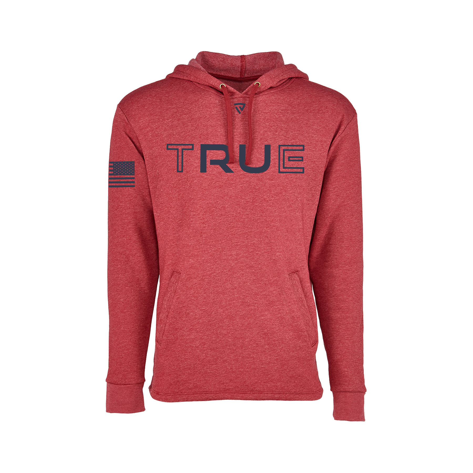 Men's RU True Cardinal Heathered Hoodie