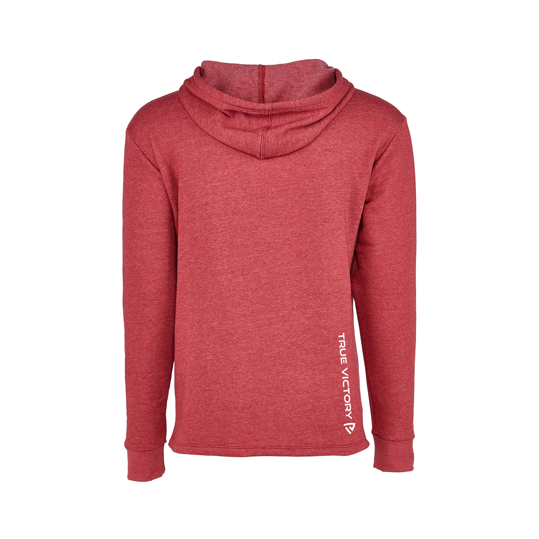 Men's RU True Cardinal Heathered Hoodie