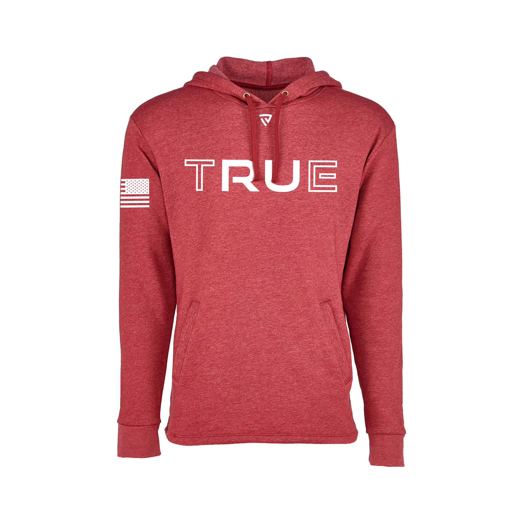 Men's RU True Cardinal Heathered Hoodie