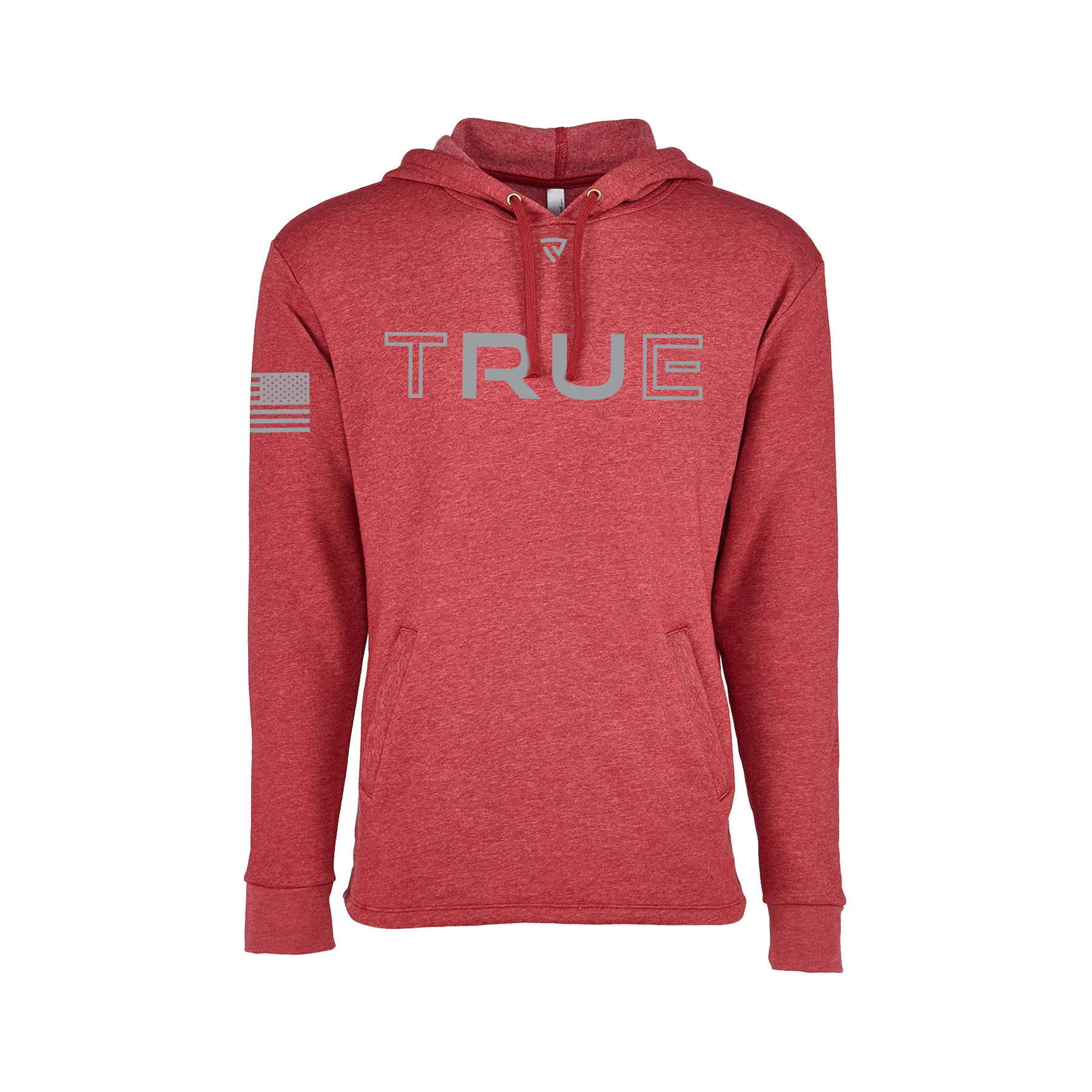 Men's RU True Crimson Heathered Hoodie