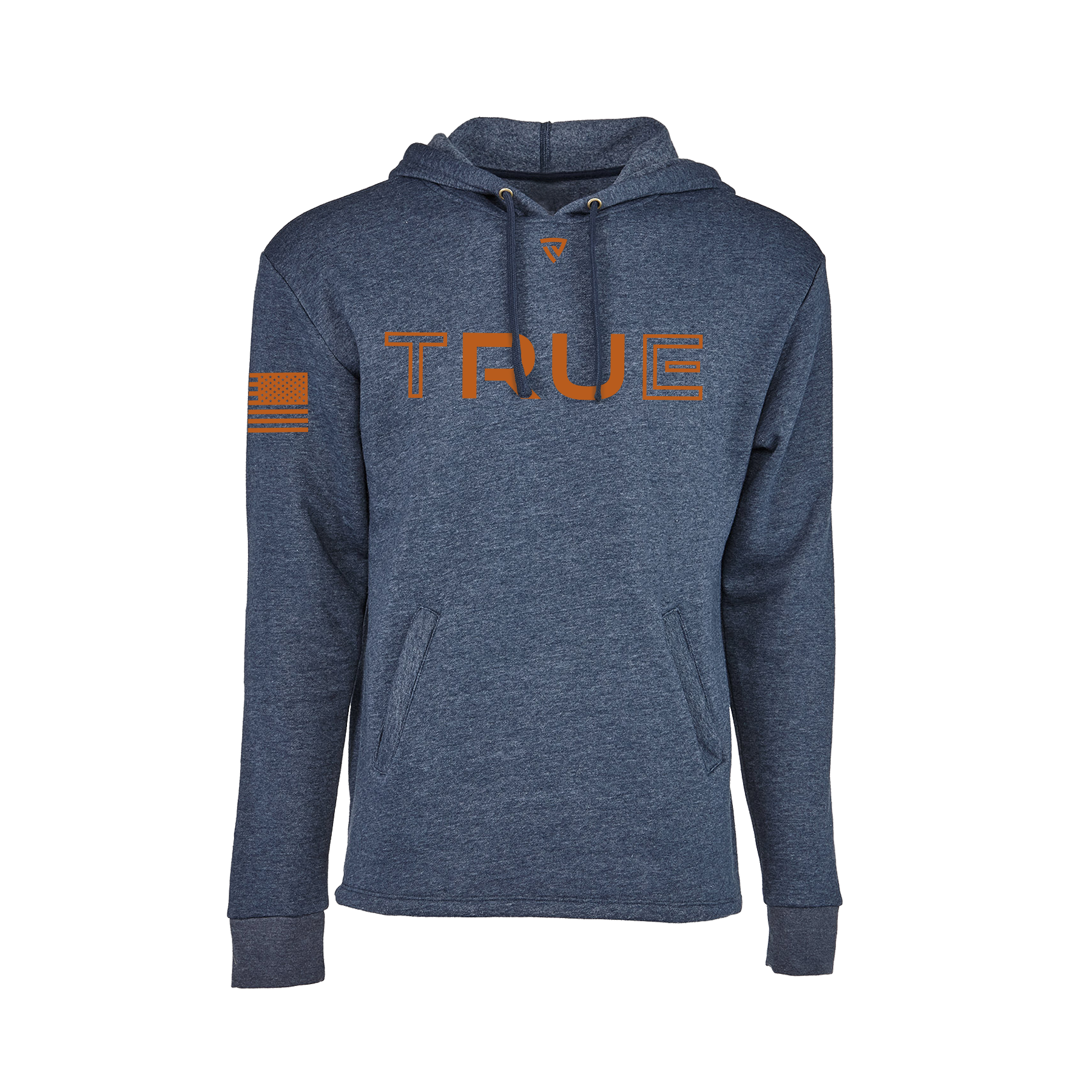 Women's RU True Heather Blue Heathered Hoodie