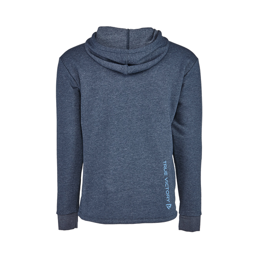 Women's RU True Heathered Navy Hoodie