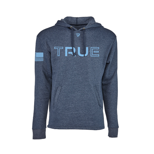 Women's RU True Heathered Navy Hoodie