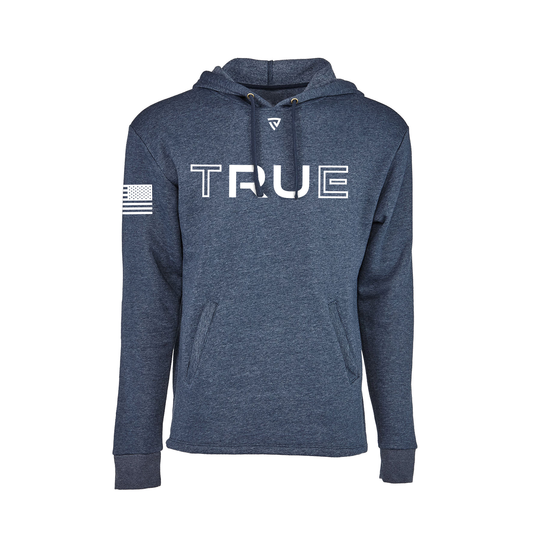 Men's RU True Heather Blue Heathered Hoodie