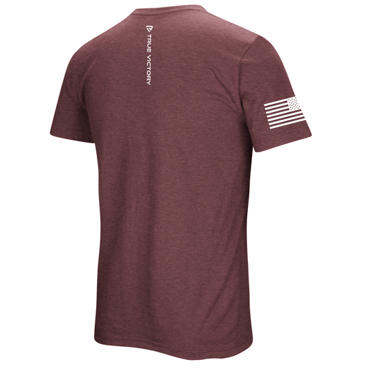 Men's RU TRUE Maroon Tee