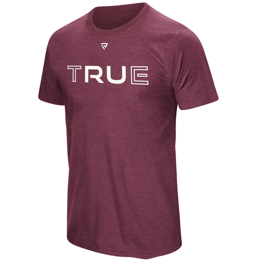Men's RU TRUE Maroon Tee