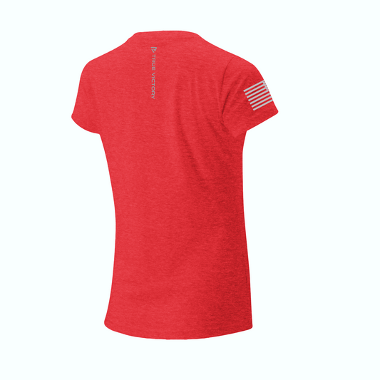Women's RU TRUE Scarlet Tee