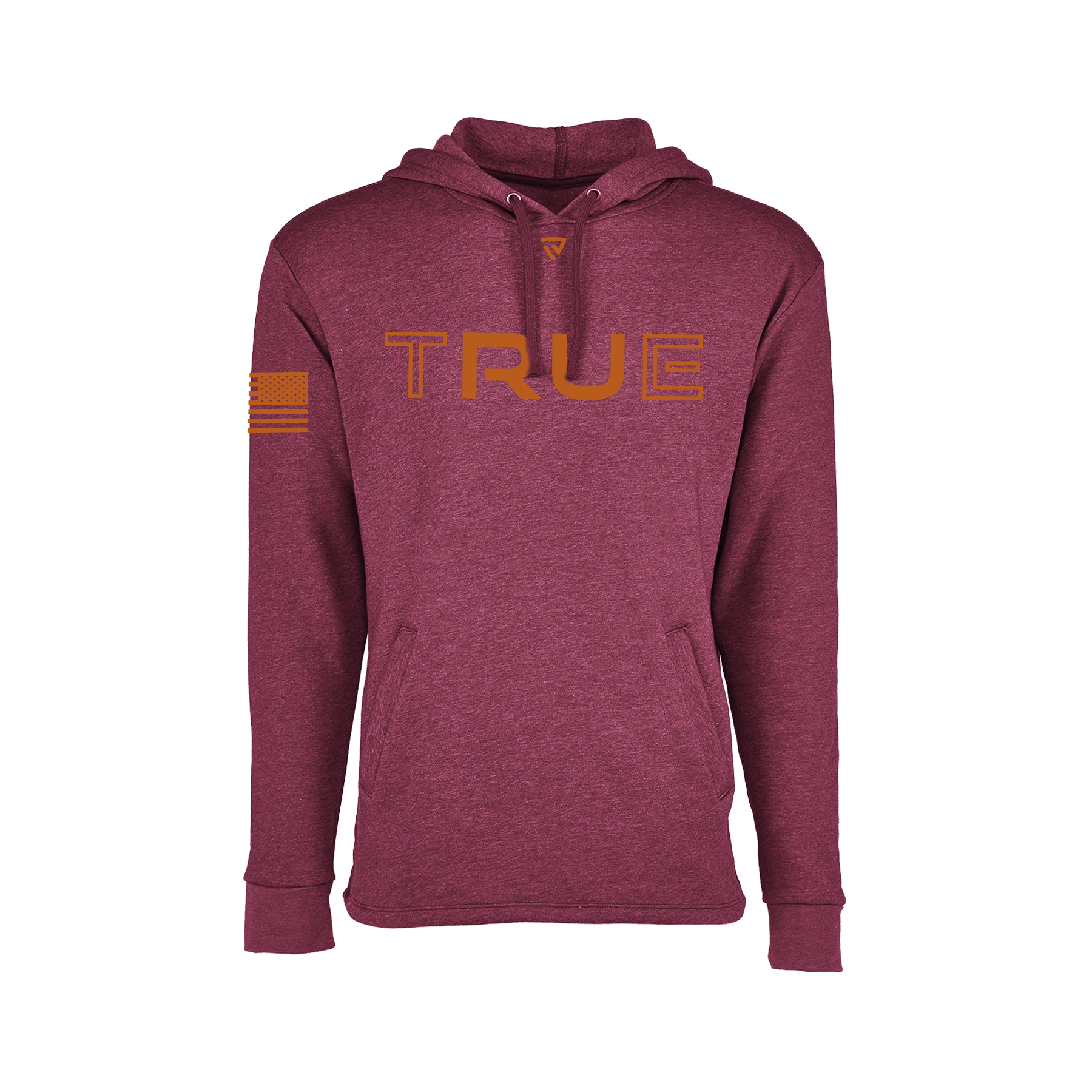 Women's RU True Maroon Heathered Hoodie