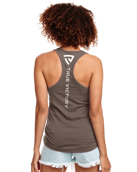 Women's Dark Gray Legacy Racerback Tank