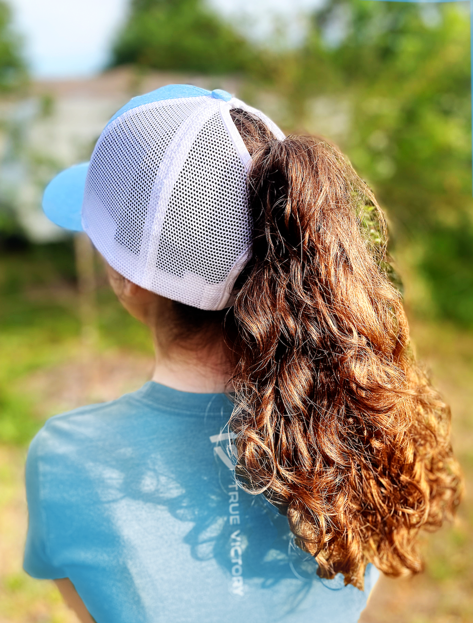 True Sport Ponytail Trucker Hat