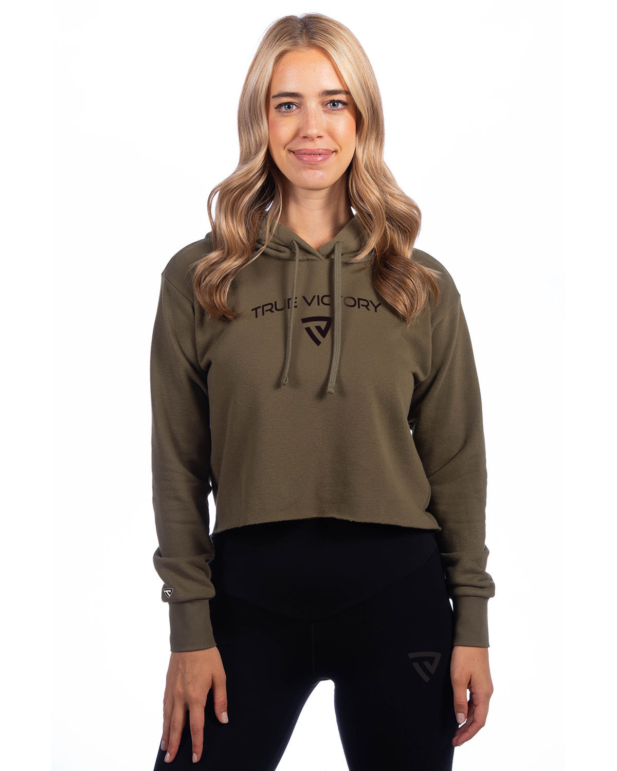 Women's Cropped Pullover Hoodie